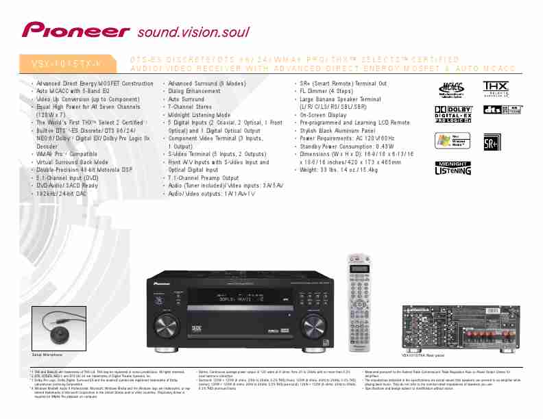 Pioneer Stereo Receiver VSX-1015TX-K-page_pdf